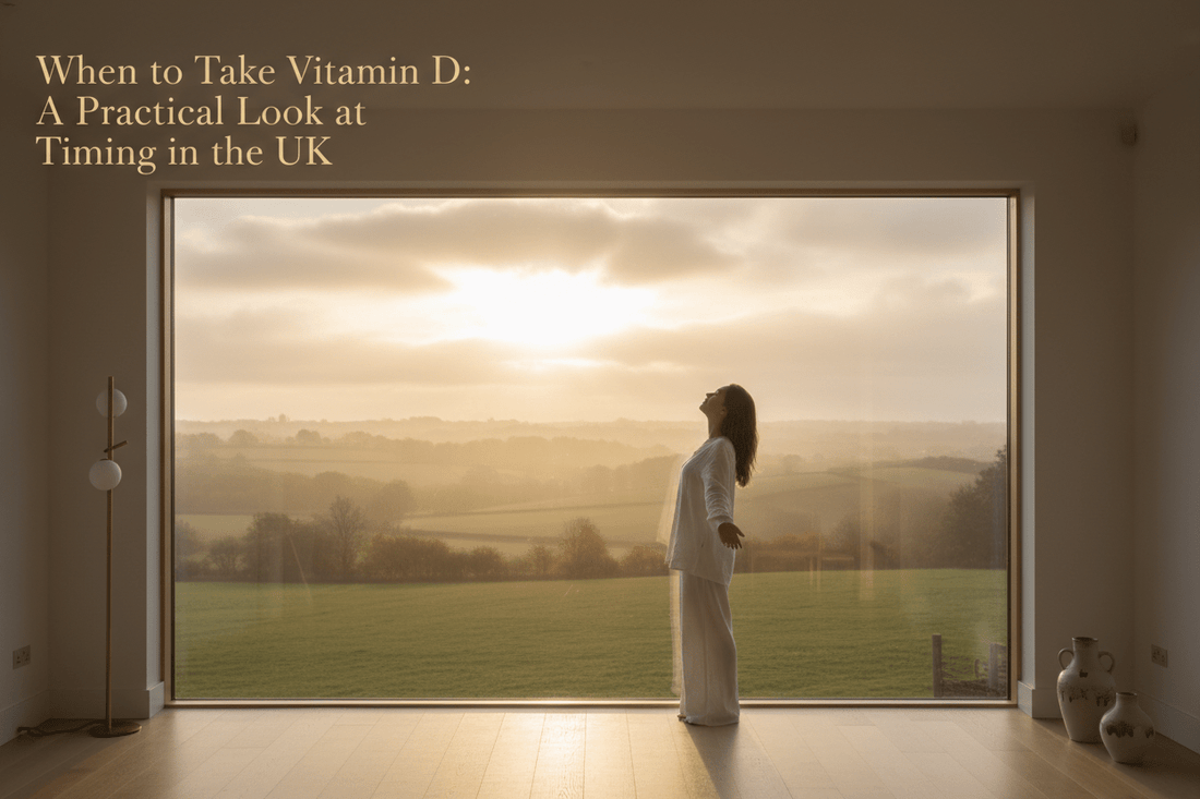 When to Take Vitamin D: A Practical Look at Timing in the UK - nutriluxe