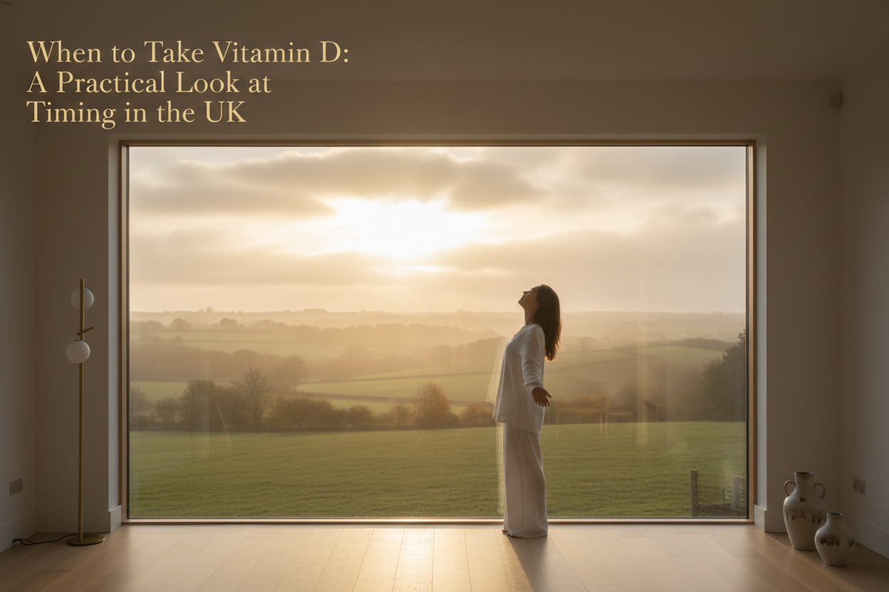 When to Take Vitamin D: A Practical Look at Timing in the UK